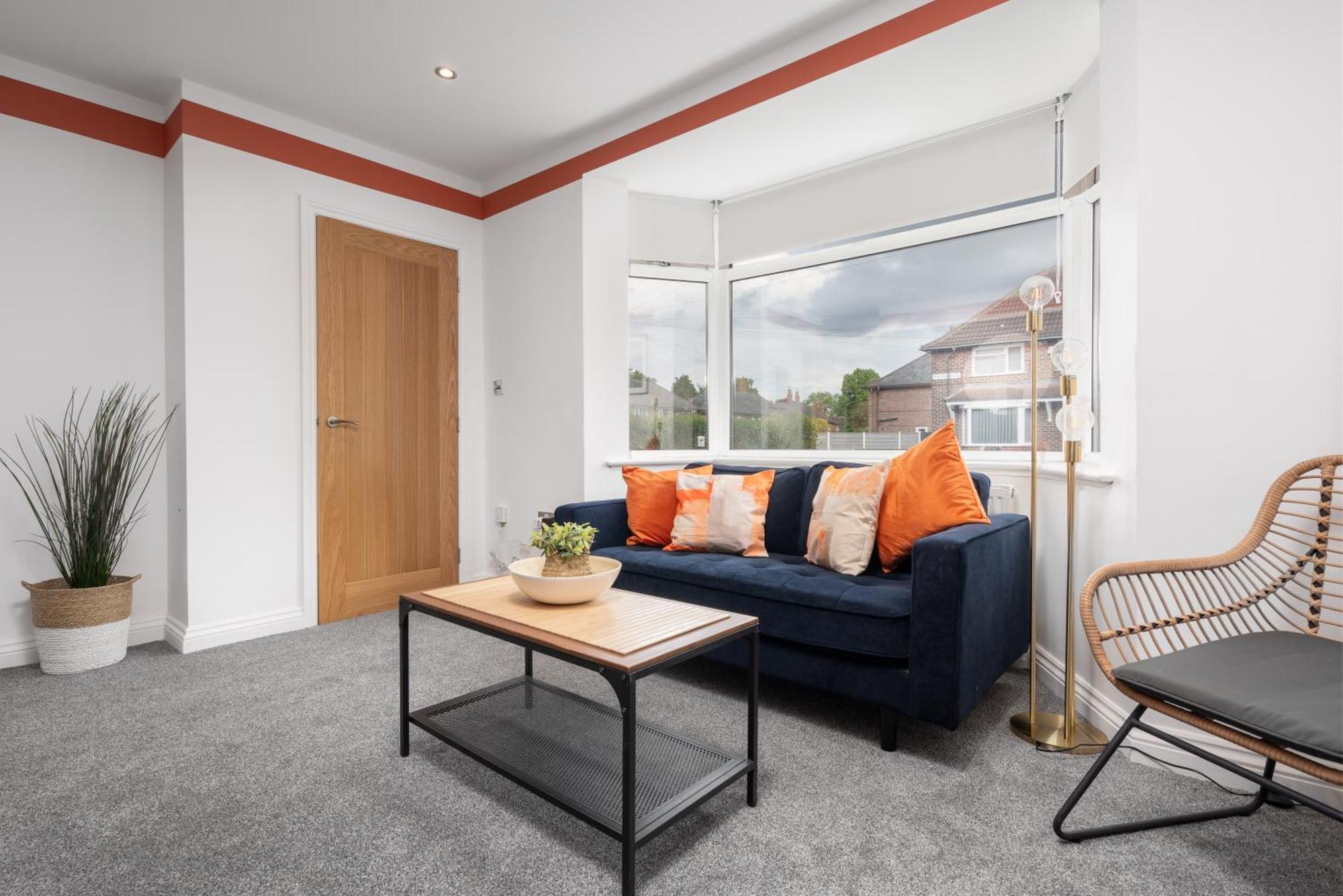 위더셔 Shawe House - 10 Minute Mcr Airport - Free Parking 빌라 객실 사진